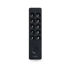 Wireless keypad NUKI Keypad 2.0 Bluetooth Black — Bluetooth interface, press buttons, 10 m range, AAA batteries