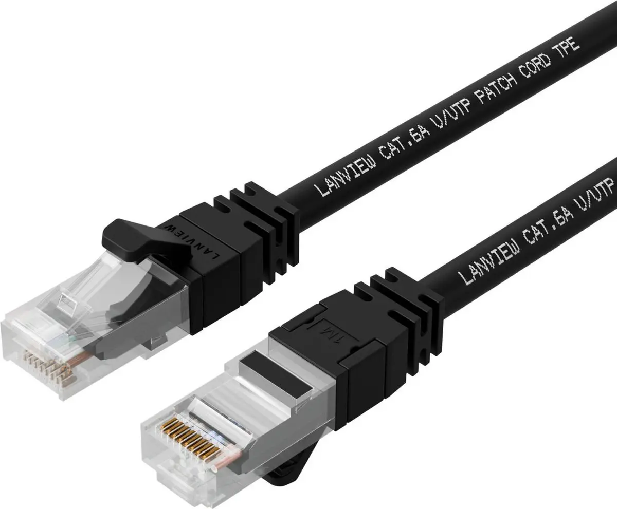 Сетевой кабель Lanview LV-UTP6A01B Cat6a Photo 4