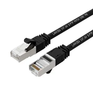 Сетевой кабель Lanview LV-SFTP6A015B Cat6a S/FTP RJ-45 штекер/штекер 1.5 м черный