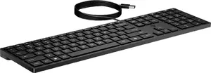 Wired keyboard HP L96909-061 USB connection Full-size layout