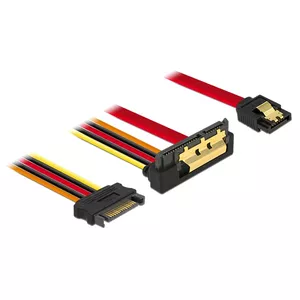 SATA Cable DeLOCK 85229 0.3m SATA 7-pin SATA 22-pin Black