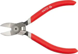 Diagonal-cutting pliers YATO YT-1950, 125 mm, cuts up to 3 mm, hardness 43–62 HRC