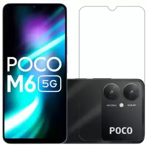 Защитное стекло Fusion Accessories для Xiaomi Poco M6 5G FSN-TG-X-PM6