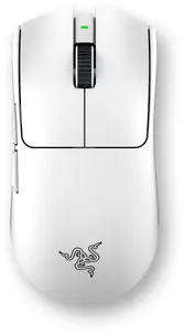 Razer Viper V3 Pro labās rokas spēļu pele bezvadu un USB Type-C optiskā 35000 DPI 6 pogas baltā krāsā