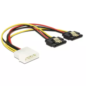 Iekšējais barošanas kabelis DeLOCK 85237 0.2 m Molex uz 2 x SATA