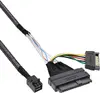InLine U.2 savienojuma kabelis SSD SFF-8639 uz SFF-8643 + barošana Photo 2