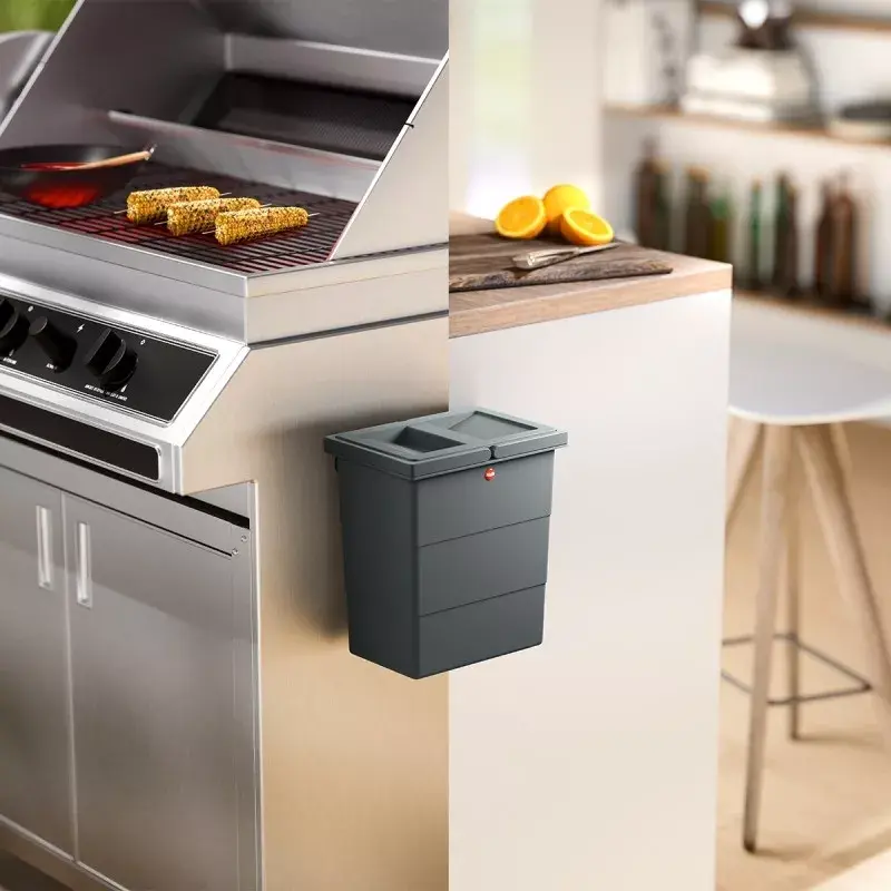 Wall-mounted waste bin Hailo FlexBox S 7L Photo 9