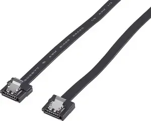 Renkforce RF-4174584 SATA 7-pin to SATA 7-pin Cable SATA III Male/Male Black