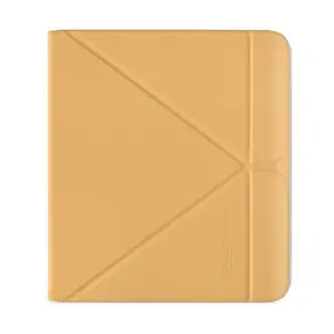 Folio maciņš Rakuten Kobo SleepCover N428-AC-YL-E-PU dzeltenā krāsā