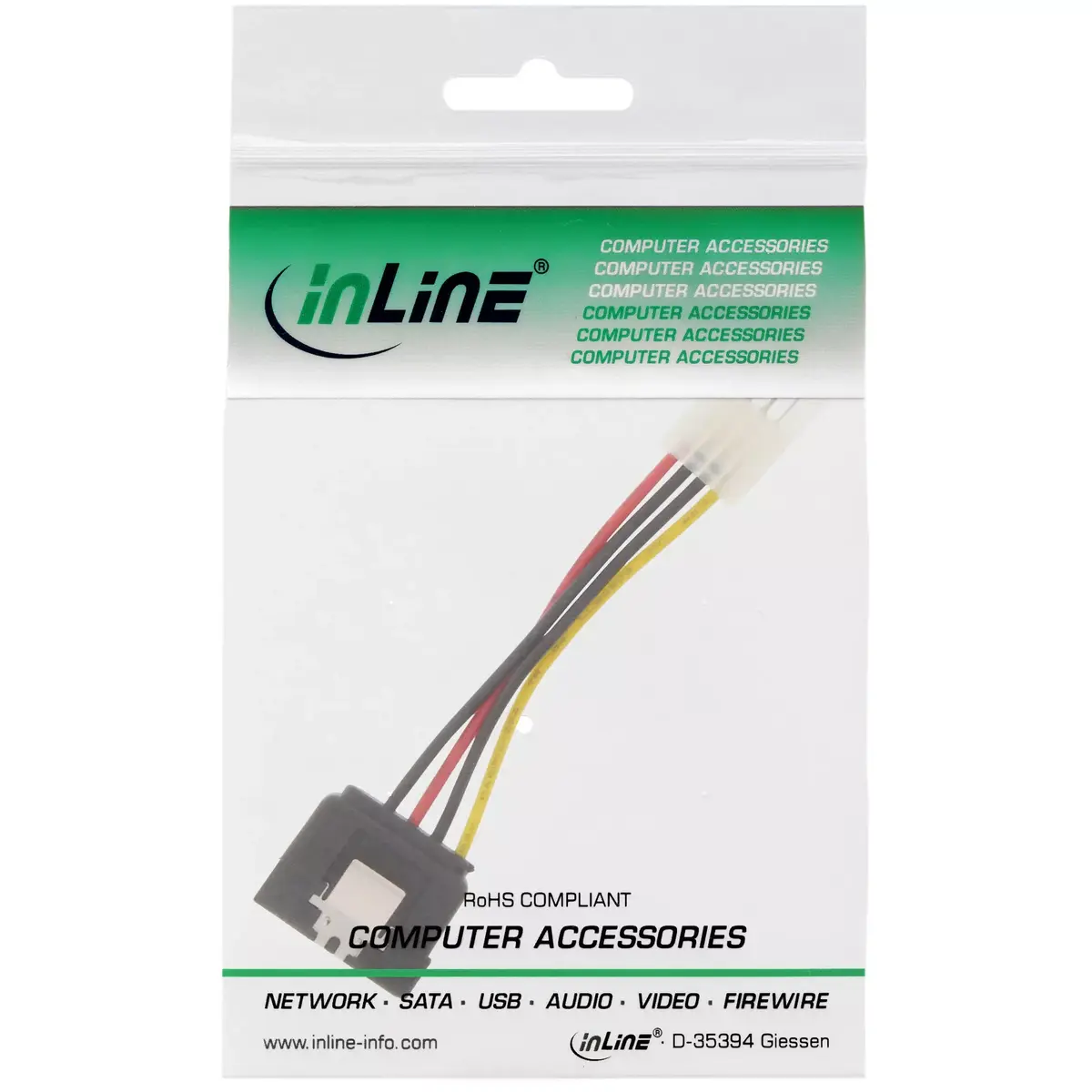 SATA Power Adapter Cable InLine 29660B Photo 2