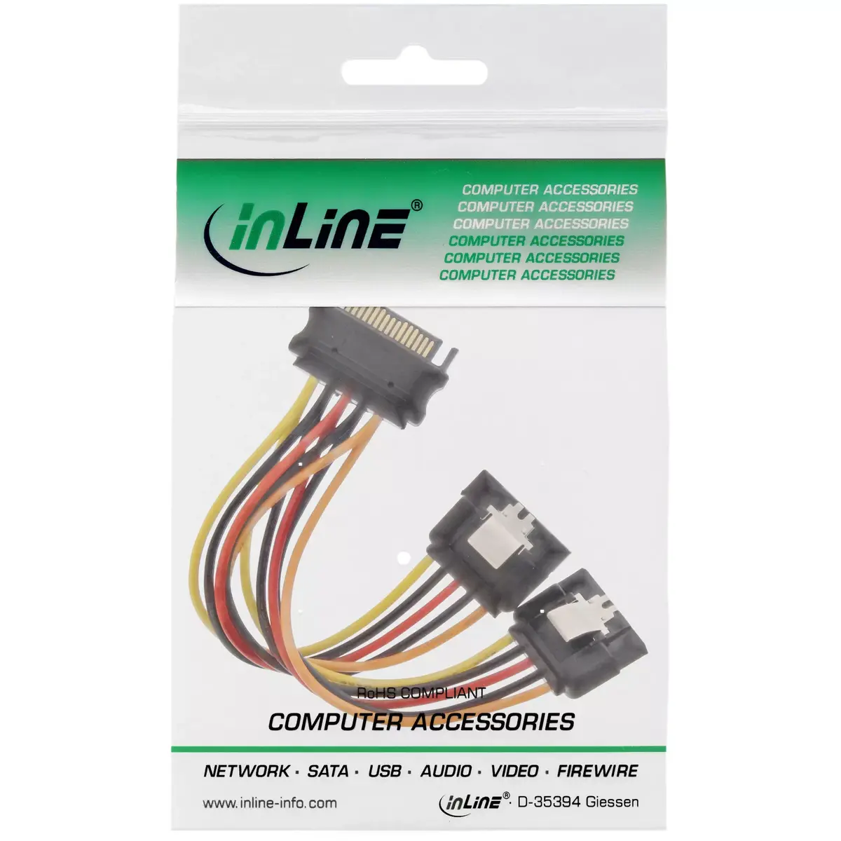 SATA Power Y-Cable InLine 29683C Photo 2