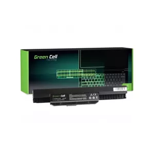 Аккумулятор Green Cell AS05 для ноутбуков ASUS — Li‑Ion 6600 мAh, чёрный, для серий K53/X53/X54
