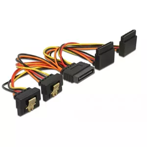 Iekšējais barošanas kabelis DeLOCK 60153 0.15 m 4 x SATA 15-pin