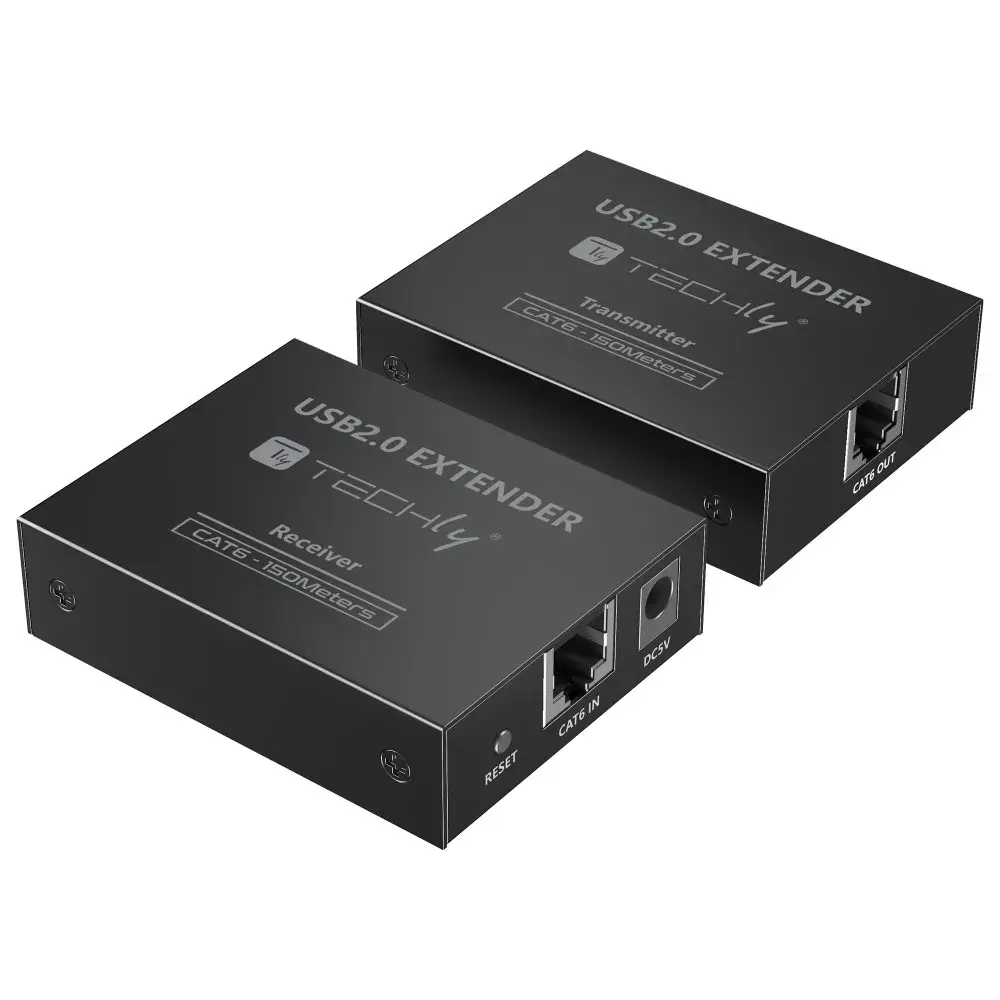 AV передатчик и приемник Techly IUSB-EXTEND1504P Photo 3