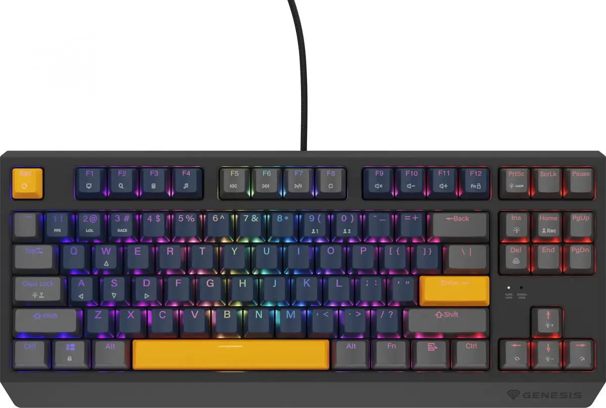 Mehāniskā spēļu tastatūra Genesis Thor 230