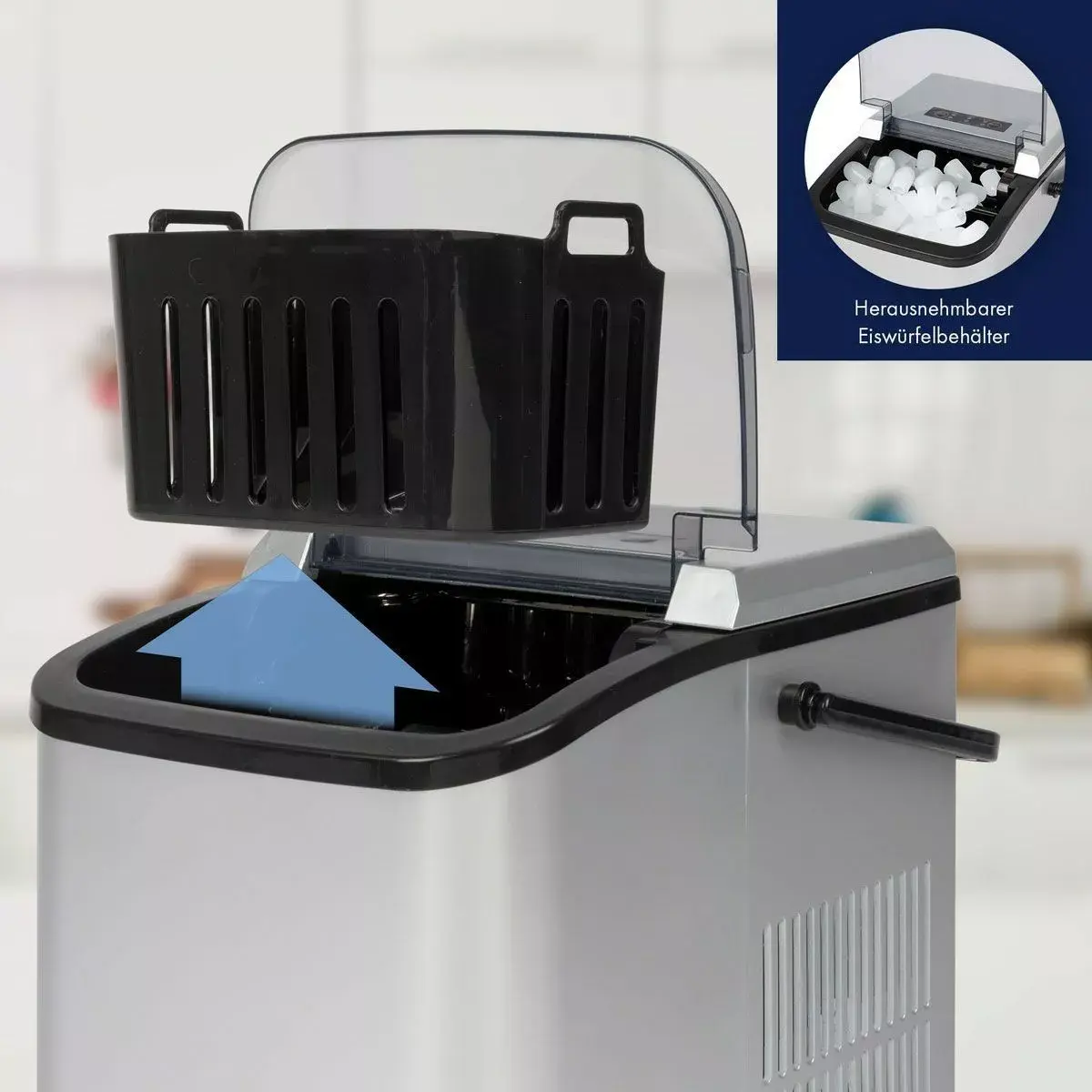 Pārnēsājams ledus gabaliņu automāts Clatronic EWB 3785 Photo 4