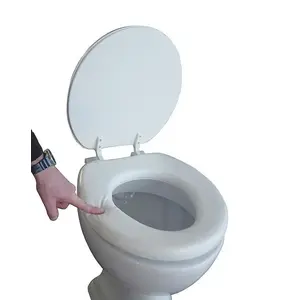 Tualetes sēdeklis SUNDO 15750 ar vāku, ergonomisks, balts, ar aizslēgšanu, līdz 150 kg, 350×420×40 mm