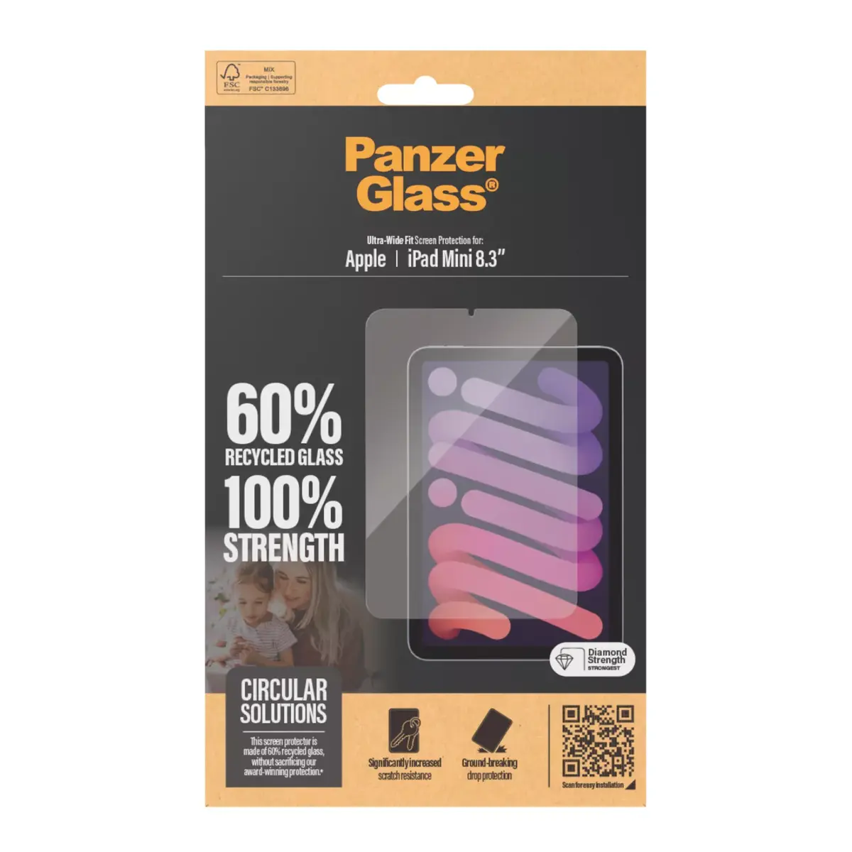 Защитная плёнка PanzerGlass для iPad Mini 8.3" Photo 3