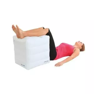 Piepūšams kubs SUNDO 43735, PVC, balts, 420×390×460 mm, maksimālā slodze 30 kg, pārnēsājams