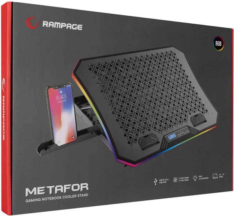 Игровое кресло RAMPAGE METAFOR AD-RC34 Photo 3
