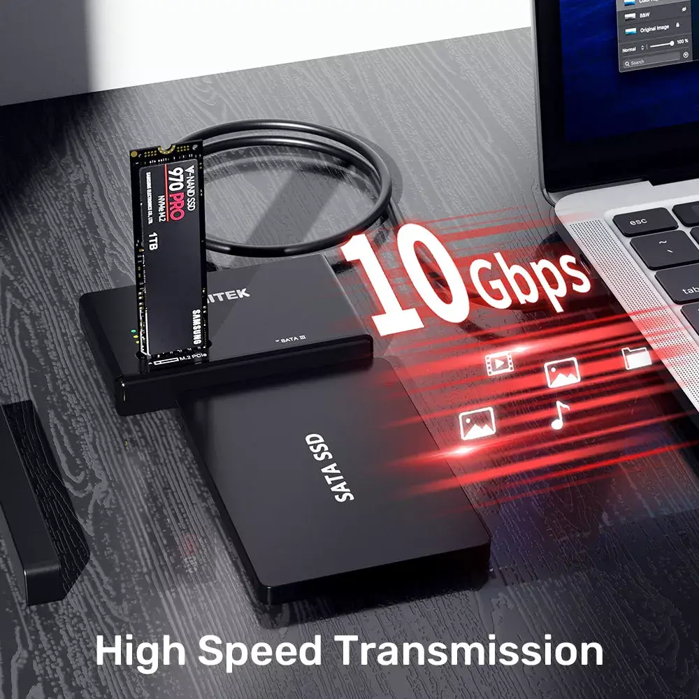 SSD enclosure UNITEK S1232A01-EU Photo 3
