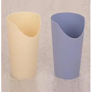 Mug SUNDO 20600 — ceramic cut-out design, round shape, approx. 0.237 L, blue