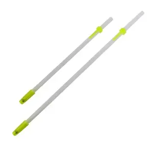 Drinking straw for seniors SUNDO 21930 — one-way valve, 25 cm, yellow, pack of 2