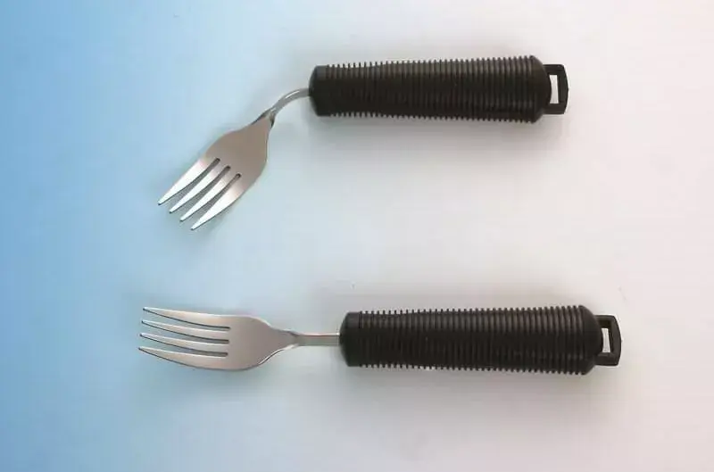 Flexible fork SUNDO 22732 — assistive eating fork Photo 2