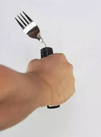 Flexible fork SUNDO 22732 — assistive eating fork Photo 3