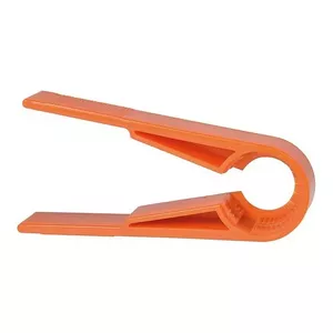 Manual can and bottle opener SUNDO 22444, multifunctional multi opener, 145 mm, orange