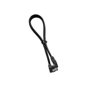 Iekšējais SATA III kabelis CableMod CM-CAB-RSAT-N30KK-R 0,3 m Melns Female–Female