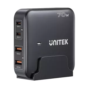 Mobile device charger UNITEK P1228ABK01-EU Universal Black AC Fast charging