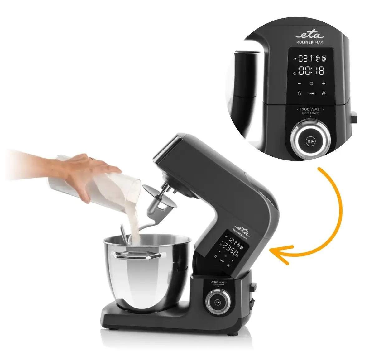 Virtuves kombains ETA Gratus Kuliner II Max | 1700 W Photo 5