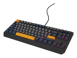 Игровая клавиатура GENESIS Thor 230 TKL Механическая проводная USB QWERTY Английская Синяя RGB светодиодная