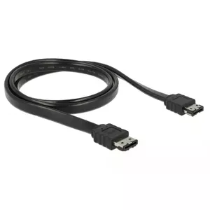 SATA cable DeLOCK 85640 1 m eSATA Black