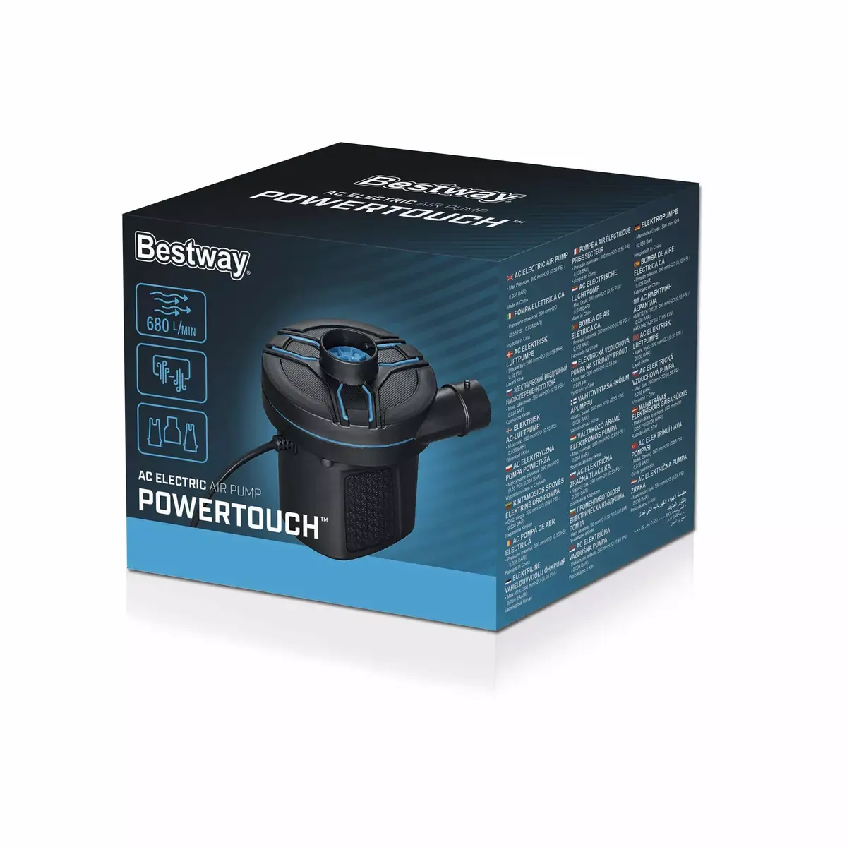Bestway PowerTouch AC elektriskais gaisa sūknis Photo 10