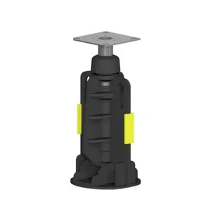 Ground mount kit Next Green 2700069 Black Steel Plastic 200x200x450mm
