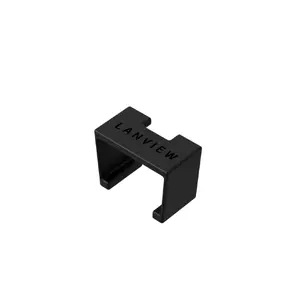 Lanview LVT-SC-S Cable Clips Black Plastic 20-Pack