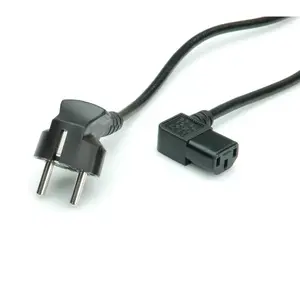 Power Cable VALUE 1.8 m angled IEC Connector