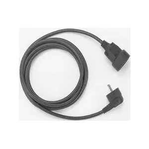 Power Cable Bachmann 5m Schuko H05VV-F 3G 1.50mm² Black