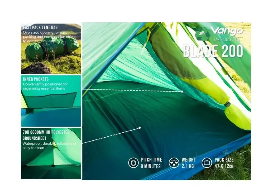 Палатка Vango Blade 200 Photo 3
