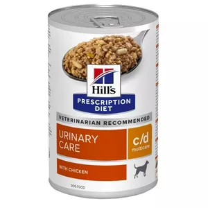 Mitrā barība suņiem Hill's Prescription Diet Canine Urinary Care C/D 370 g, vista, veterinārā diēta pieaugušiem suņiem