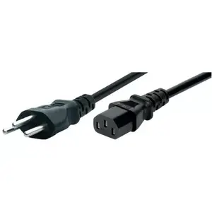 Power cable Tecline 35022 Black 1.8 m