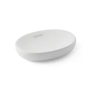 Мыльница TATAY 156410001 soft керамическая белая