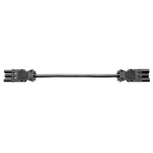 Power cable Bachmann 375.053 Black 1 m