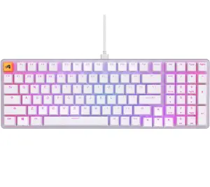 Glorious GMMK 2 mehāniskā spēļu tastatūra, 65% izkārtojums, USB, ziemeļvalstu izkārtojums, balta