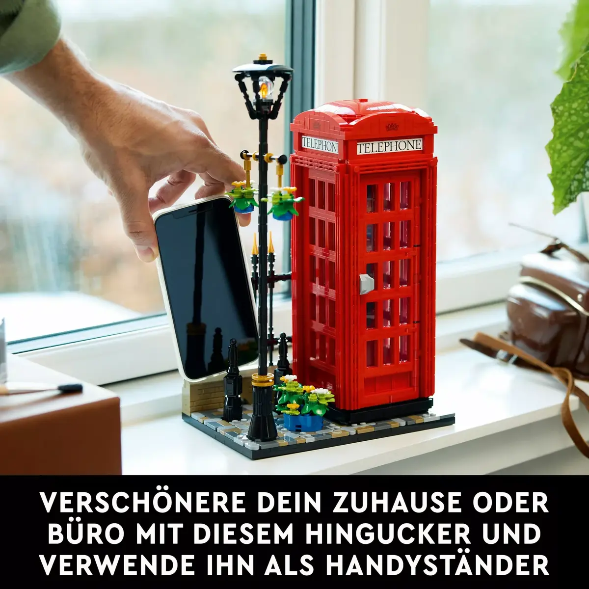 Конструктор LEGO Red London Telephone Box 21347 Photo 4
