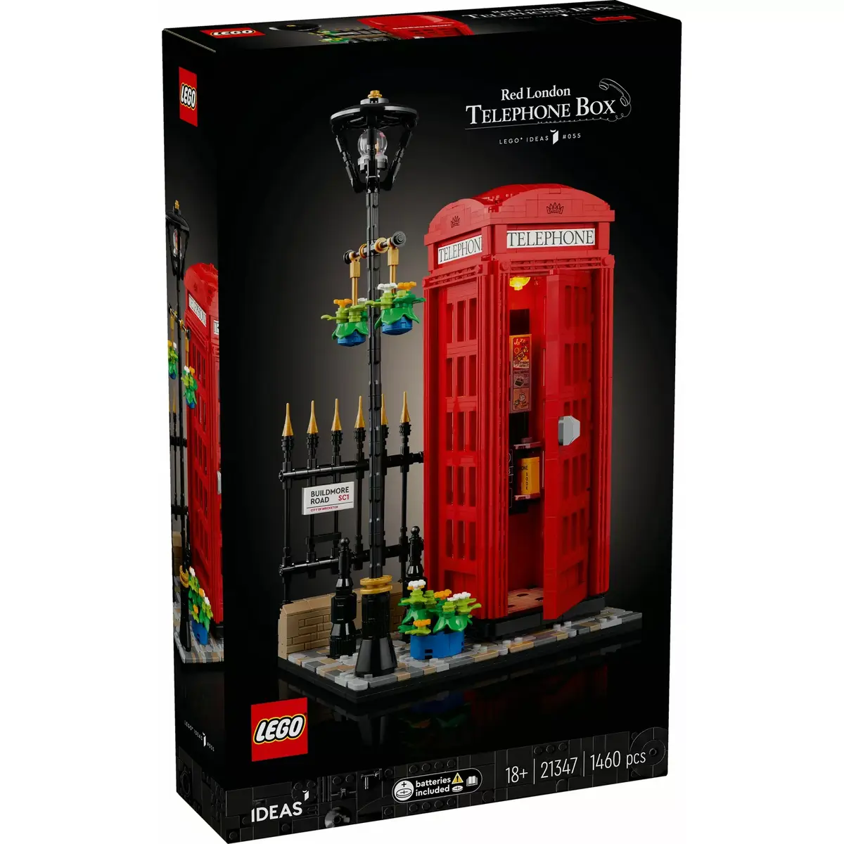 Конструктор LEGO Red London Telephone Box 21347 Photo 6