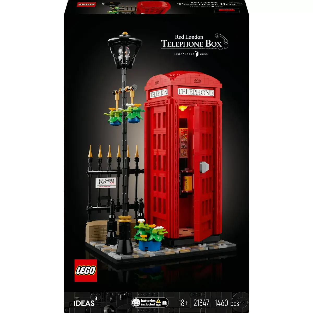 Конструктор LEGO Red London Telephone Box 21347 Photo 9