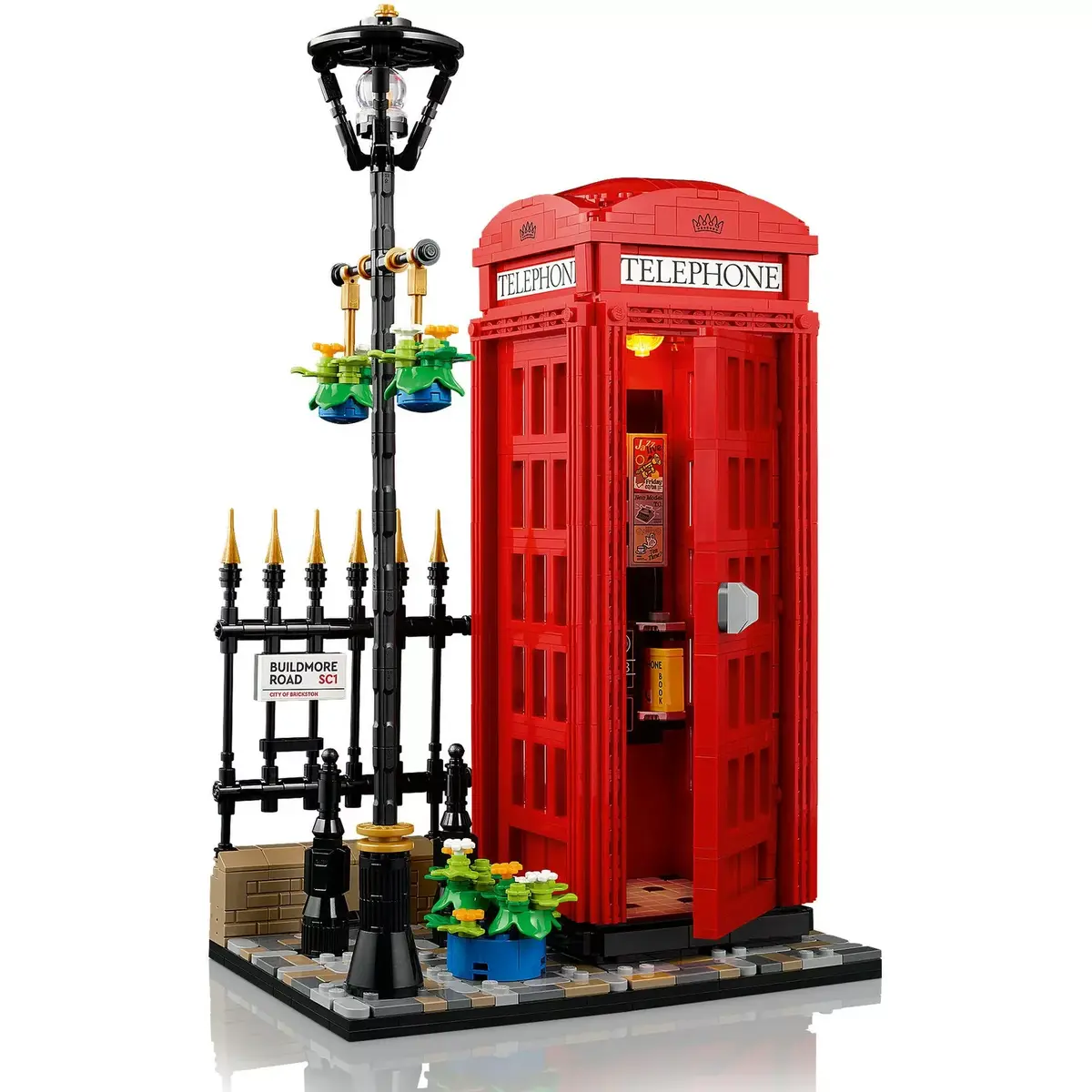 Конструктор LEGO Red London Telephone Box 21347 Photo 15
